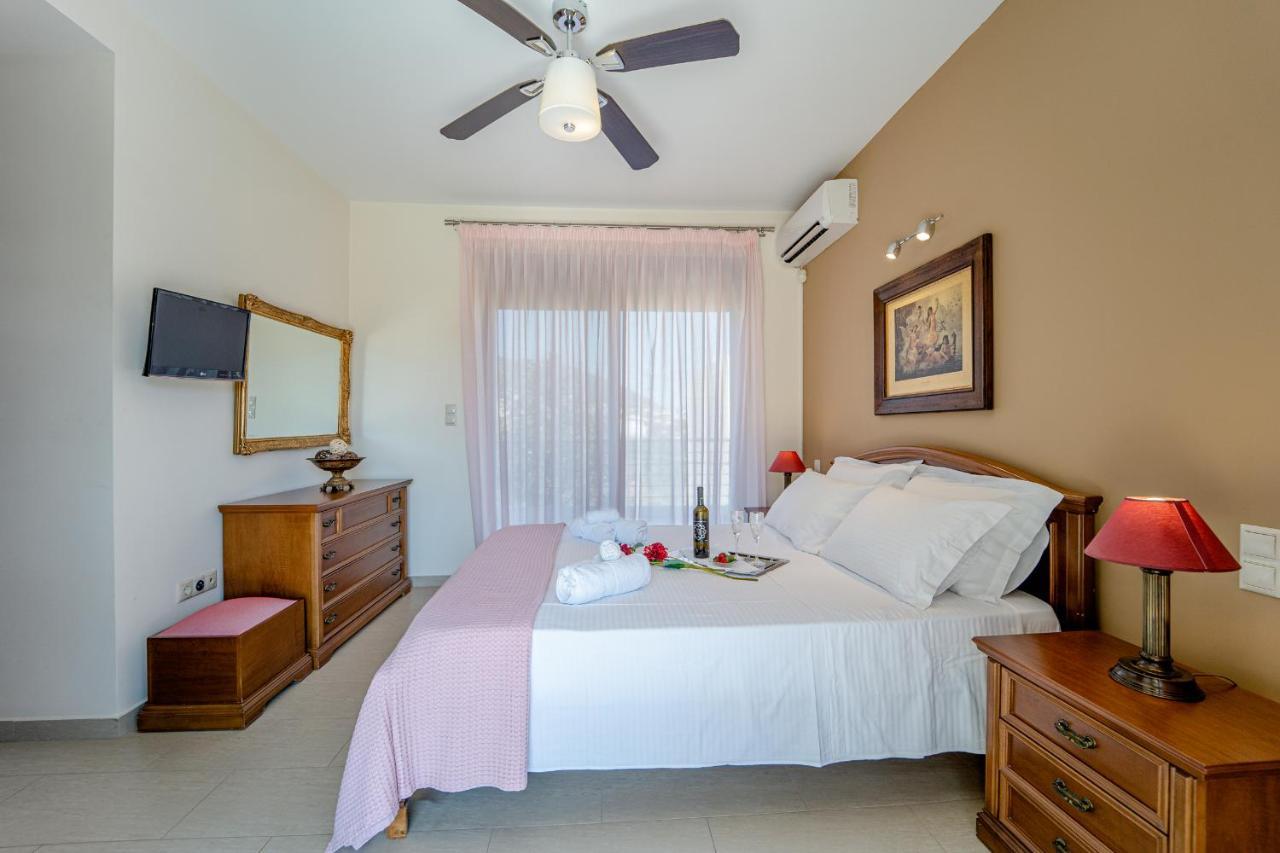 Villa The Palm, Beach & Airport Closeby - Pool Pórto Ráfti 외부 사진