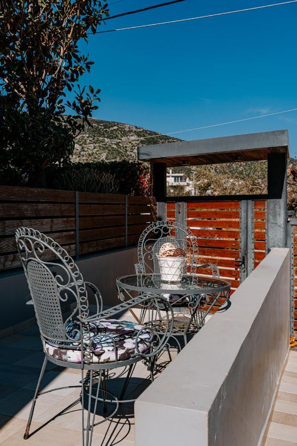 Villa The Palm, Beach & Airport Closeby - Pool Pórto Ráfti 외부 사진