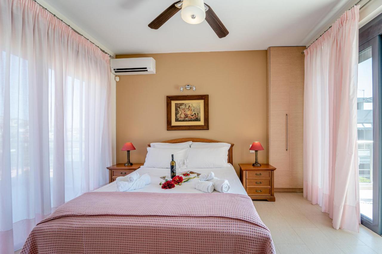 Villa The Palm, Beach & Airport Closeby - Pool Pórto Ráfti 외부 사진
