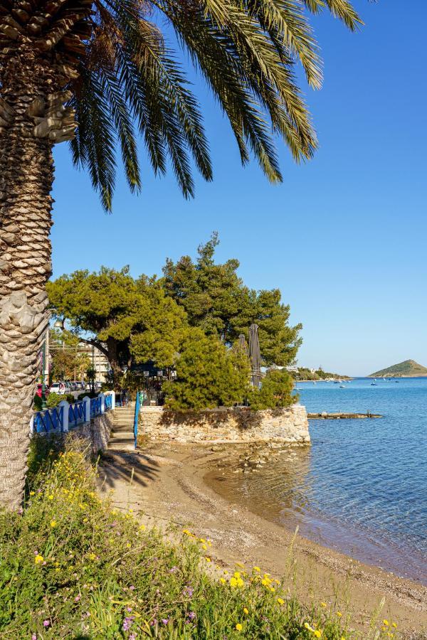 Villa The Palm, Beach & Airport Closeby - Pool Pórto Ráfti 외부 사진