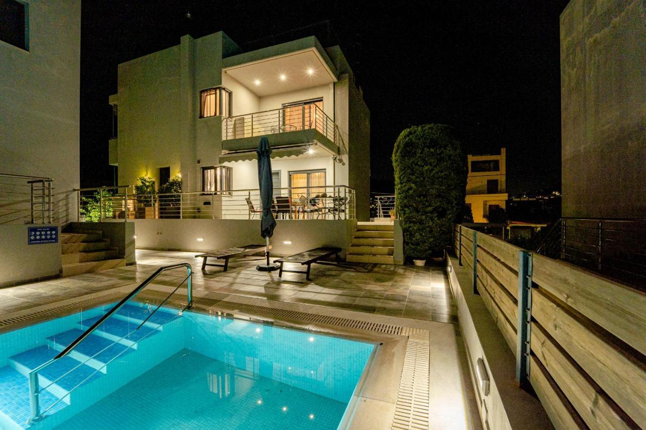 Villa The Palm, Beach & Airport Closeby - Pool Pórto Ráfti 외부 사진