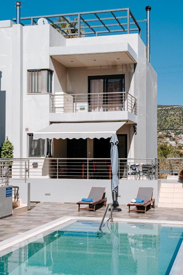 Villa The Palm, Beach & Airport Closeby - Pool Pórto Ráfti 외부 사진