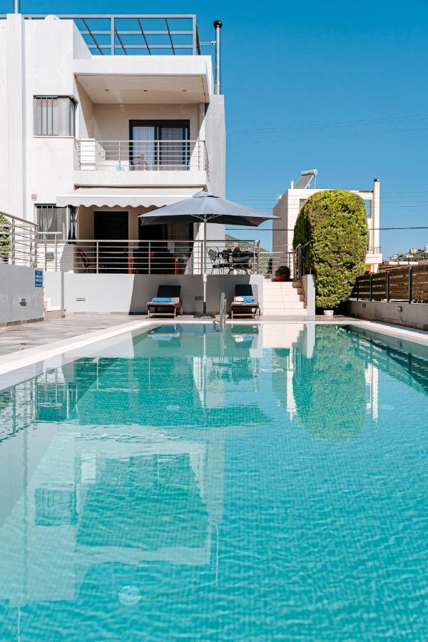 Villa The Palm, Beach & Airport Closeby - Pool Pórto Ráfti 외부 사진