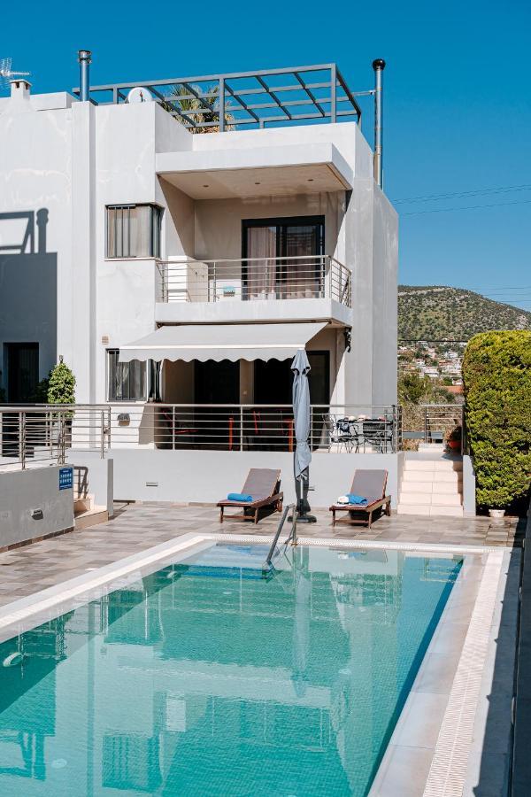 Villa The Palm, Beach & Airport Closeby - Pool Pórto Ráfti 외부 사진